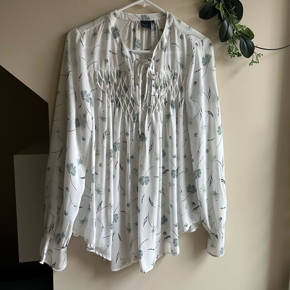 KAARI Blue Blouse - Picture 10 of 10
